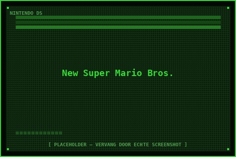Screenshot van New Super Mario Bros.