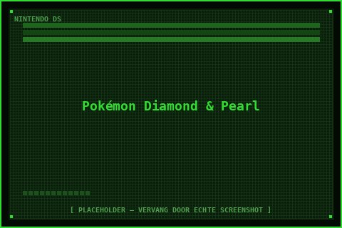 Screenshot van Pokémon Diamond & Pearl