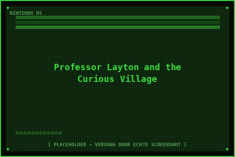 Screenshot van Professor Layton and the Curious Village