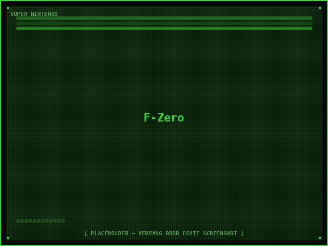 Screenshot of F-Zero